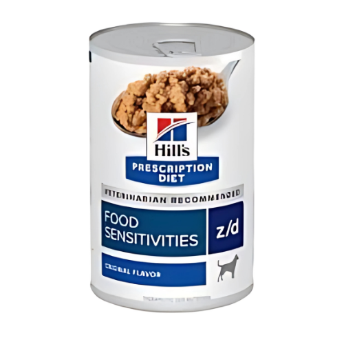 Hill's Prescription Diet z/d Skin/Food Sensitivities Wet Dog Food, Veterinary Diet, 13 oz. Cans, 12-Pack