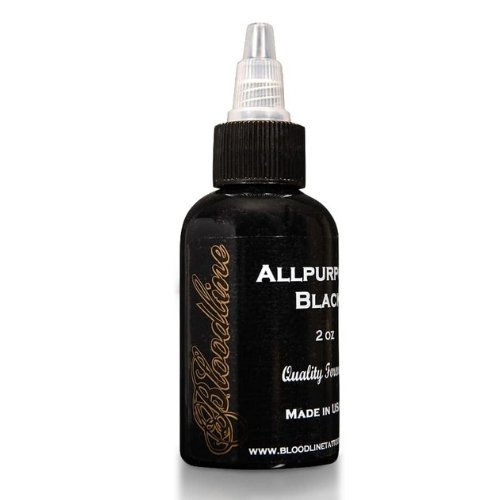 Bloodline Ink All Purpose Black - 1 oz (30 ml)