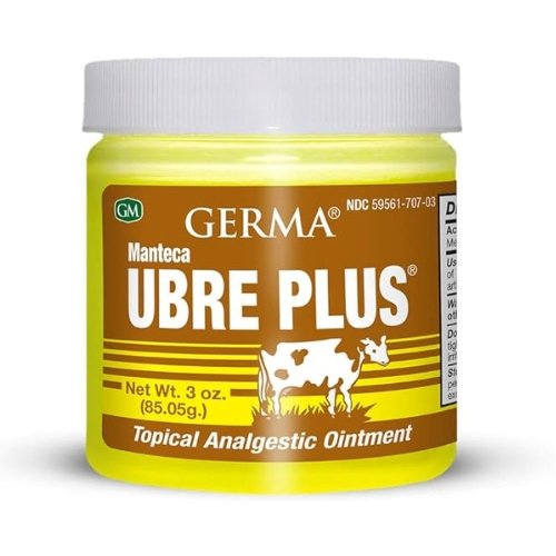 Germa Manteca Ubre Plus with Tea Tree Oil 3 oz. Jar