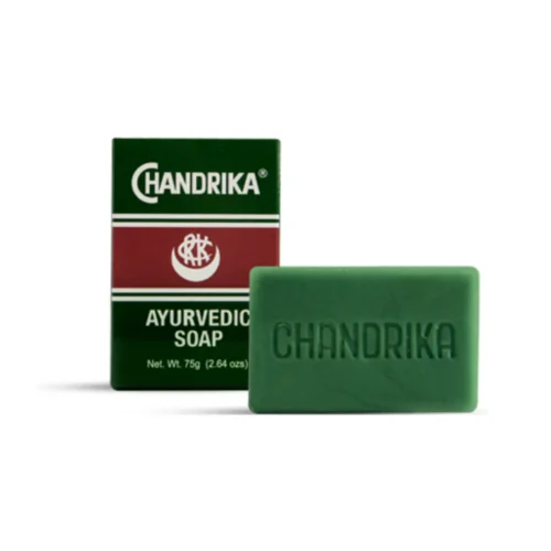 Classic dark green Chandrika soap - 10 pack
